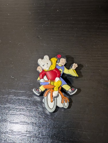 Rupert bear pin badges vintage - pin,