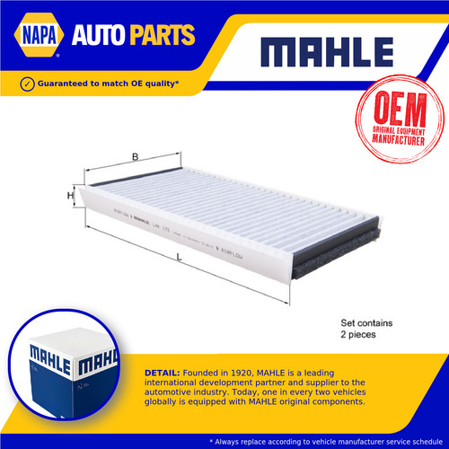 Pollen cabin filter fits bmw - pollen,