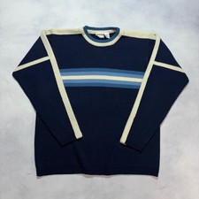 Vintage Striped Sweater Men's