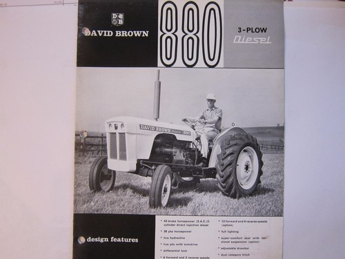 Vintage 1960 david brown 880 - vintage,