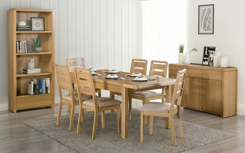 Solid oak extending dining - solid,
