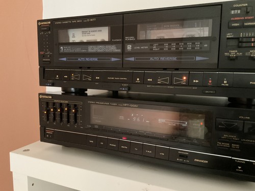 Hitachi w77 dual audio - d-w77,