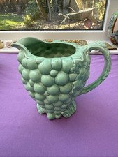 WONDERFUL ART DECO BURLEIGH WARE 'GRAPE' JUG ENGLAND C 1930'S