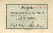 Harburg Oelwerke Teutonia 100