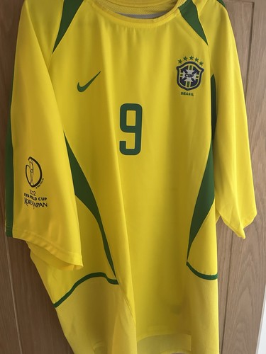 Brazil 2002 home shirt ronaldo - 2002,