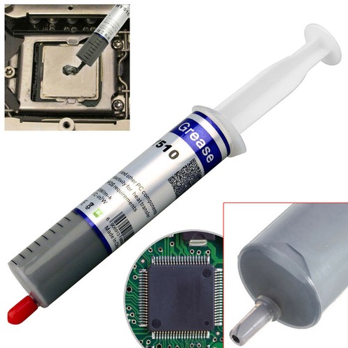Grey thermal grease cpu - grey,