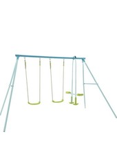 | Double Swing Set with Glider