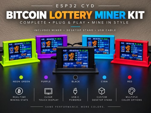 Esp32 bitcoin solo lottery - bitcoin,