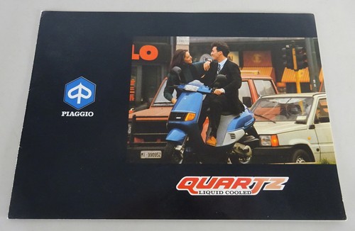 Brochure piaggio quartz 50cc - brochure,