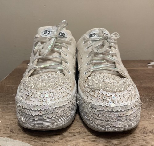 Sketchers platform sneakers - platform,