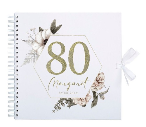 Personalised 80th birthday - 80th,