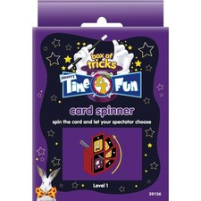 Smiffys Time 4 Fun Magic Tricks Card Spinner Card Trick