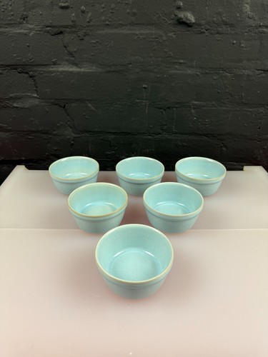 Denby blue linen ramekin - blue,