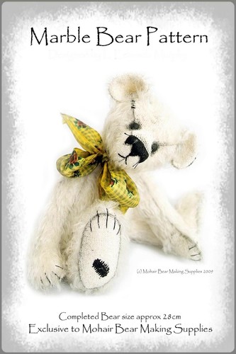 Ooak mohair teddy bear - ooak,