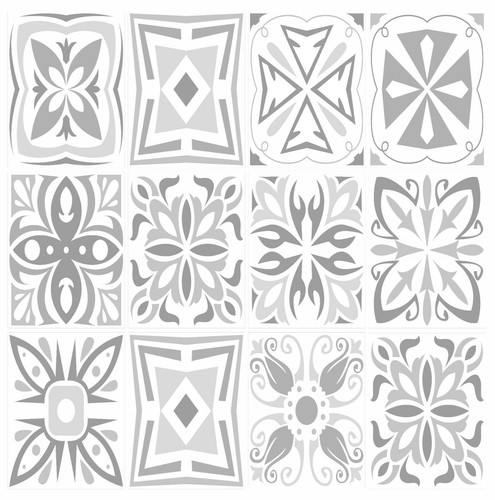 Mosaic tile stickers transfers - tile,