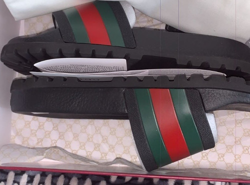 Gucci slide men rubber - slide,