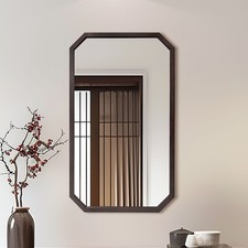 Wooden Frame Wall Mirror