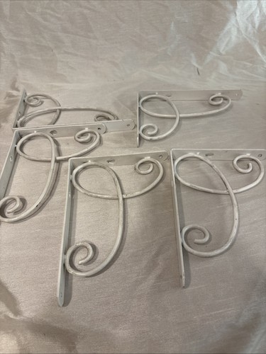 Shelf brackets white - 5,