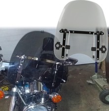 For Honda Shadow VLX 600 VT600 VT600C VT750 VT1100 Motorcycle Windshield 18"x16"