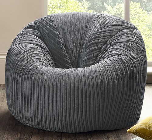 Jumbo cord beanbag chair - jumbo,
