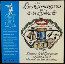 Les Compagnons de la saltarelle 30 cm 45 trs LP & CV NM Clearaudio cleaning