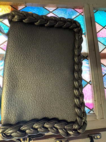 Primark black faux leather - black,