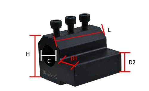 Cnc lathe sbha auxiliary tool - sbha,