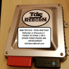 Land Rover Td5 MSB ECU STAGE 1 or 2 plug and play IMMO OFF Defender or Discovery