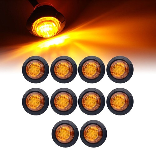 10x orange marker side - side, led