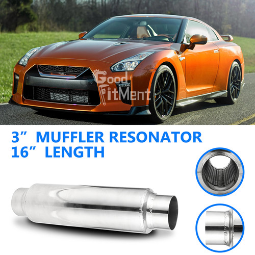 Exhaust resonator muffler - exhaust, 3"