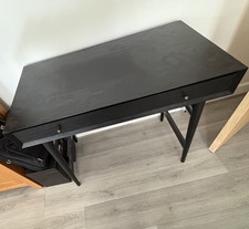 Oak Black Desk from John Lewis