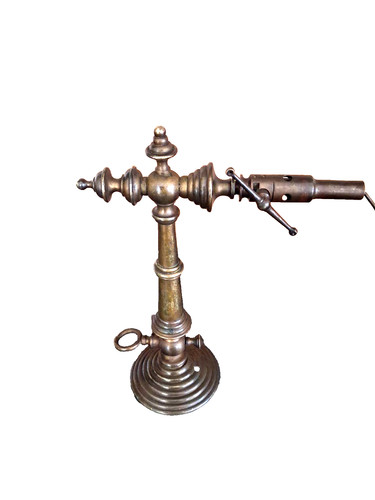 Unusual antique brass gas - unusual,