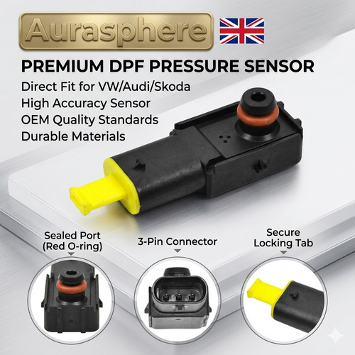 5q0906207 pressure sensor - 5q0906207,