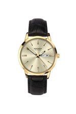 Sekonda Gents Black Leather