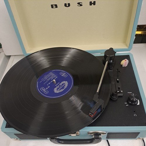 Bush record player - record, carry
