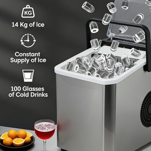 Portable countertop ice maker - countertop,