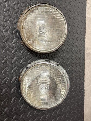 Pair vintage lucas curved - of,