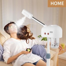 Stand Facial Steamer Ozone & Aroma Steam Beauty Salon Spa Instrument White