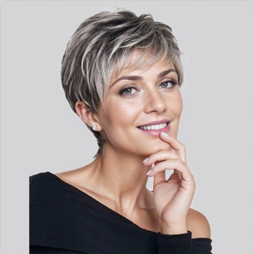 Short pixie cut wigs with - pixie,