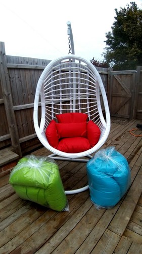 Hanging egg chair with - chair, stand