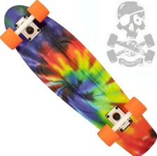 D-STREET  Cruiser Complete Skateboard - Tie-Dye 23 - HALF PRICE SALE