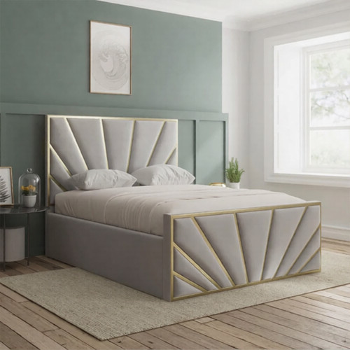 Danny art deco bed frame - deco, in