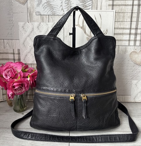 Lovely fossil black leather - lovely,