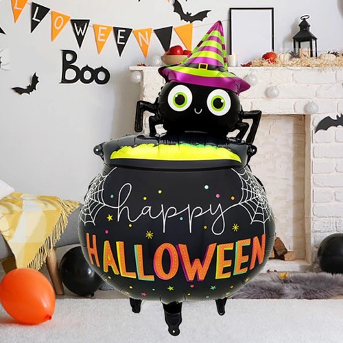Halloween spider cauldron foil - spider,