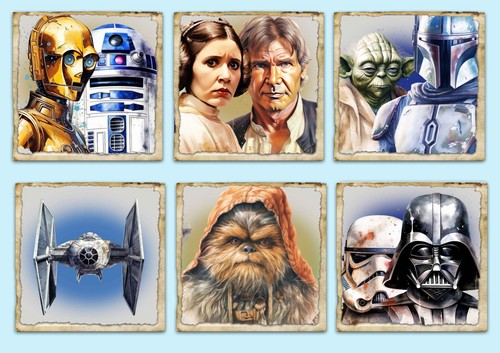 Star wars card - card, for