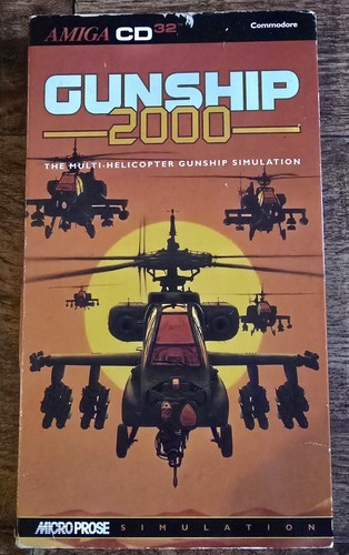 Gunship 2000 game amiga cd32 - 2000,