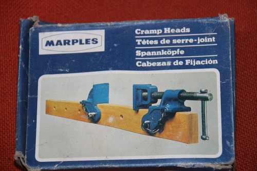 Pair vintage marples cramp - marples,