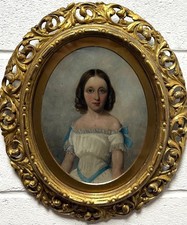 Victorian School: Portrait Of