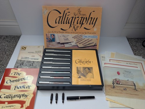 Vintage calligraphy master set - master,