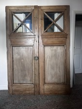Vintage Old Heavy School Doors